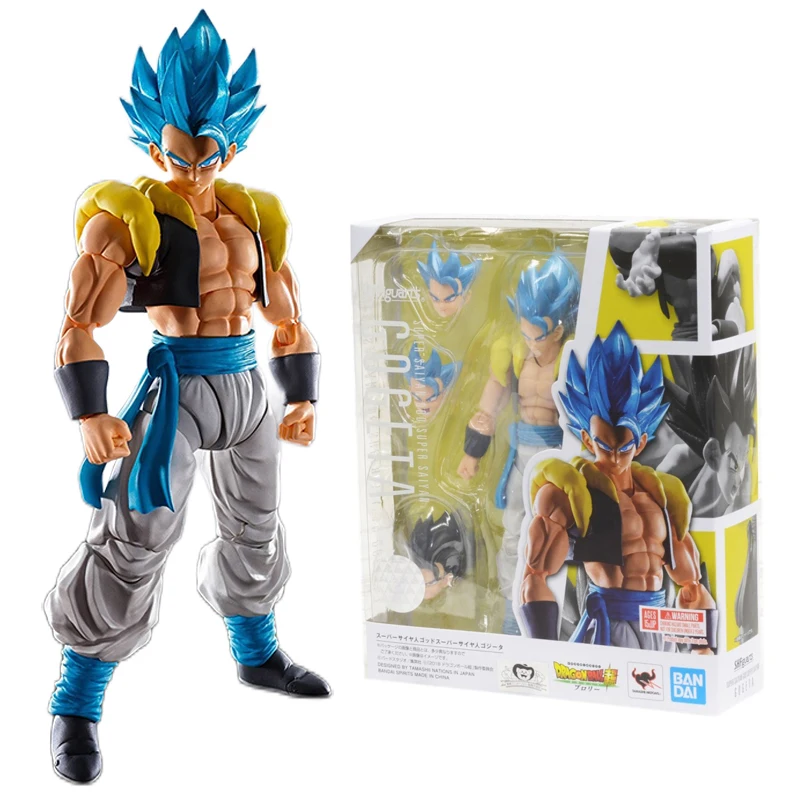 

S.H.Figuarts SHF Dragon Ball Super: Broly Son Goku Vegeta Gogeta Action Figure Model Toys Joint Movable Doll Room Ornament