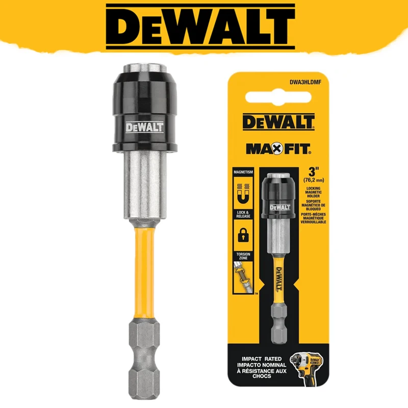 DEWALT DWAF3HLDMF 3-дюймовый стальной держатель бит с шестигранным хвостовиком магнитный