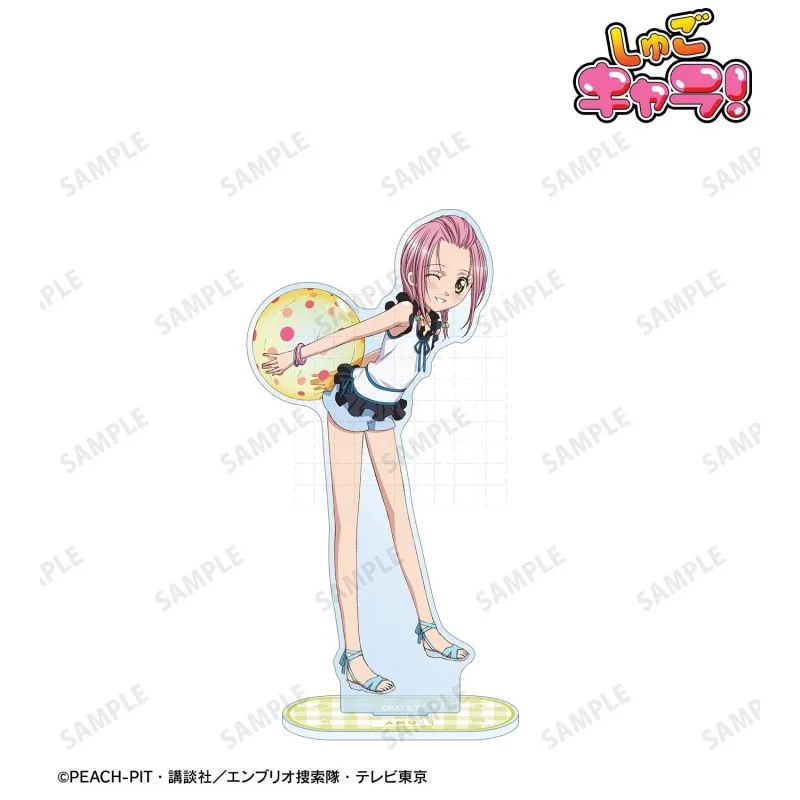 Фото Акриловые фигурки аниме Shugo Chara: Хинамори Аму, Цукиоми Икуто – настольные подставки, украшения для офиса, подарки на праздники №2