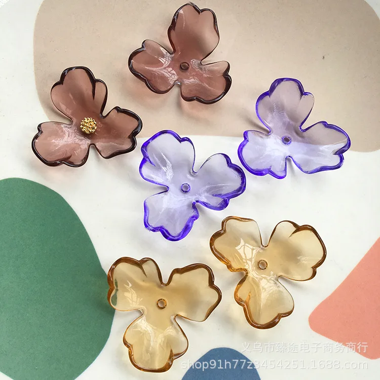 

5 шт., корейские прозрачные лепестки тюльпана