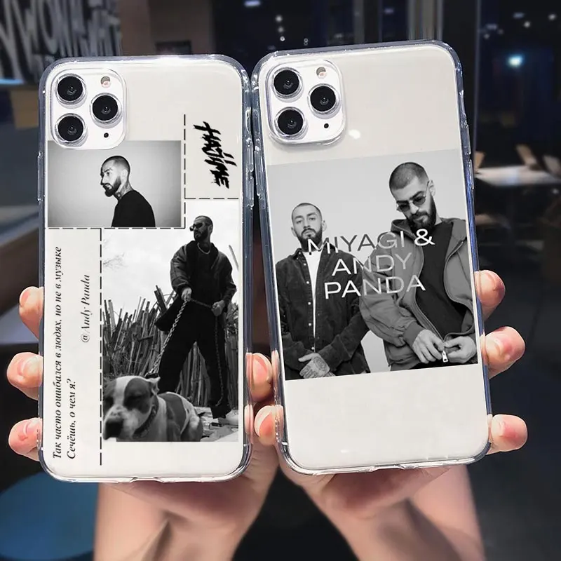 

Hajime MiyaGi Andy Panda Soft silicone TPU Phone Case for iPhone 13 Mini XS XR XS Max 7 8 Plus 6s 11 Pro 12 Pro Max Cover Fundas