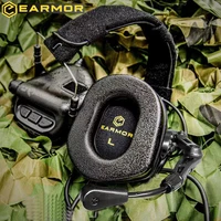 earmor over ear tactical headphones m32 mod3 military shooting earmuffs with micelectronic hearing protection wired headphones