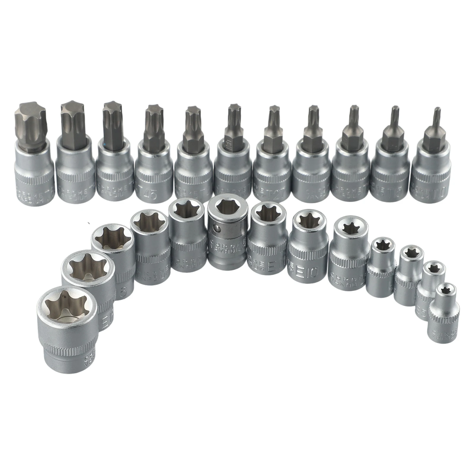 Биты Привод Инструментальные биты Насадки для торцевых бит Хром-ванадиевая