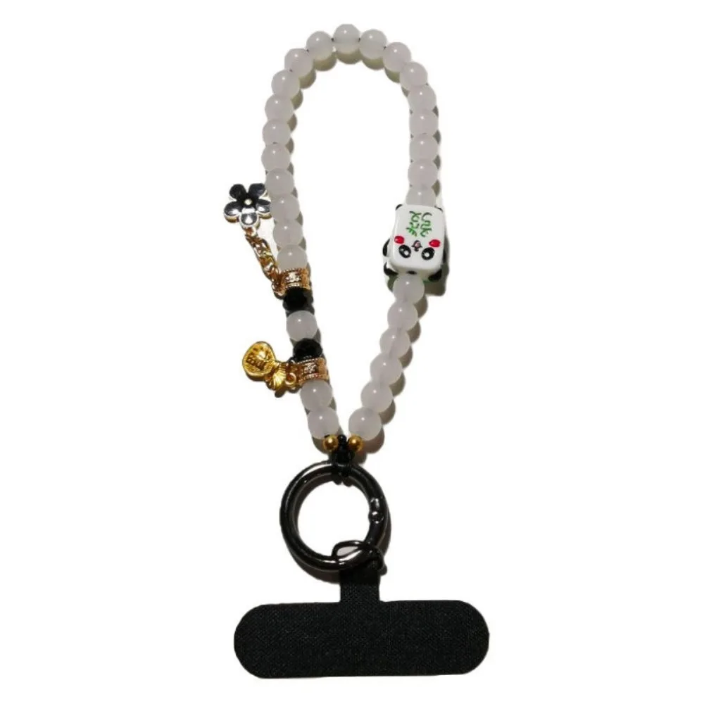 Короткий ремешок для мобильного телефона - китайская шикарная цепочка с пандой