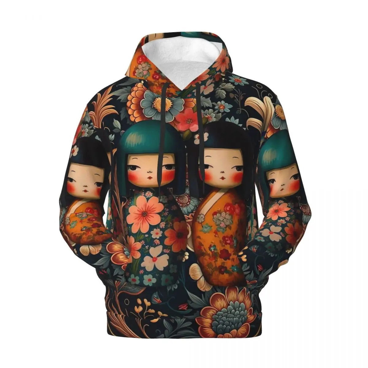 Уличная одежда для японских кукол осенние необычные пуловеры Kokeshi толстовка с