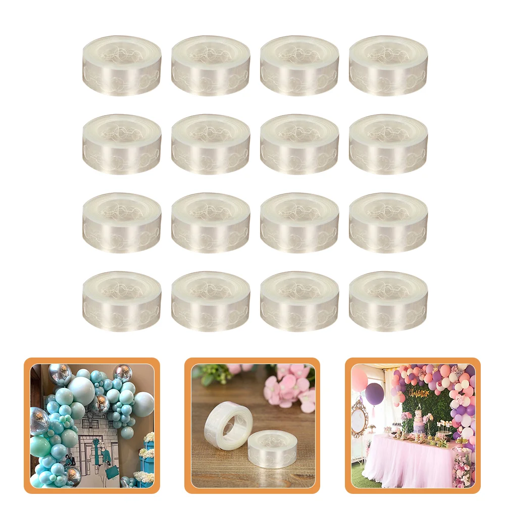 

20 Rolls Balloon Decorating Strips Balloon Connect Strip for Balloon Garland Arch