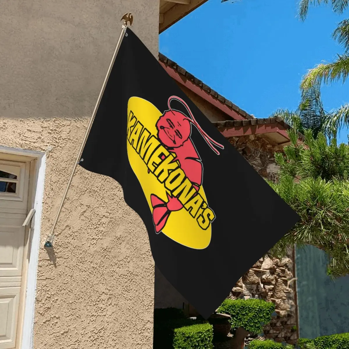 Креветки Kamekonas Five 0 O Гавайский зимний осенний Садовый флаг домик для улицы двора