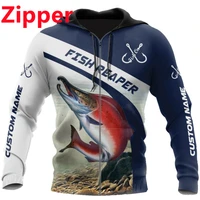 new brand fashion mens 3d hoodie t shirt suit animal ocean fishing series harajuku sweater unisex casual zipper shirt yu15