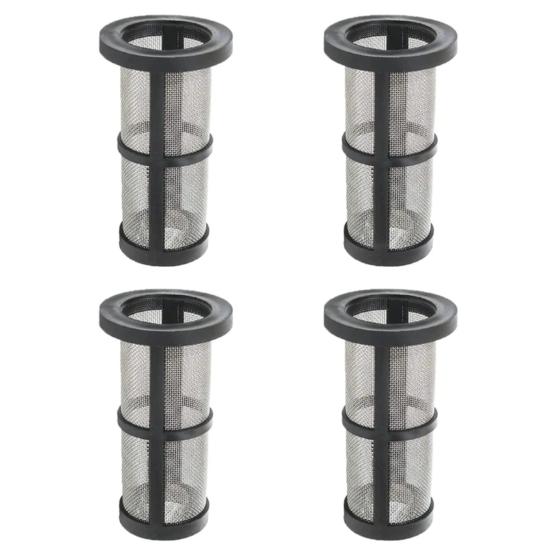 

4 Pack Filter Screen Black Filter Screen 48-222 For Zodiac Polaris 180,280,380,3900,Pool Cleaner In-Line Filter Screen