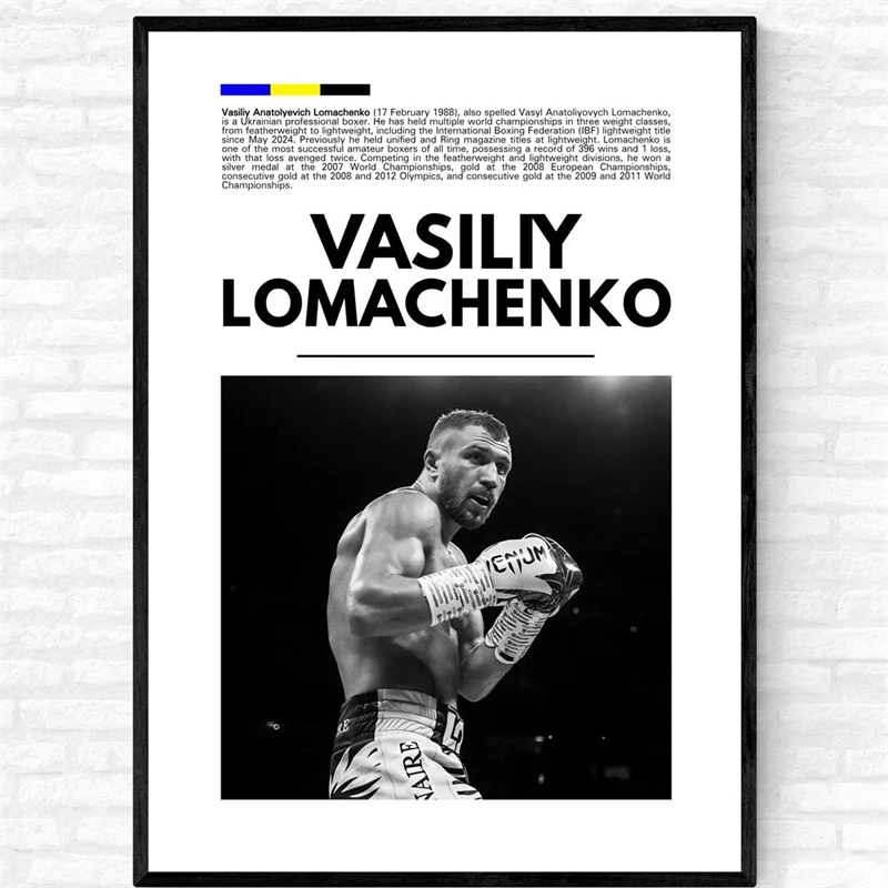 

Черно-белые легенды бокса, холст