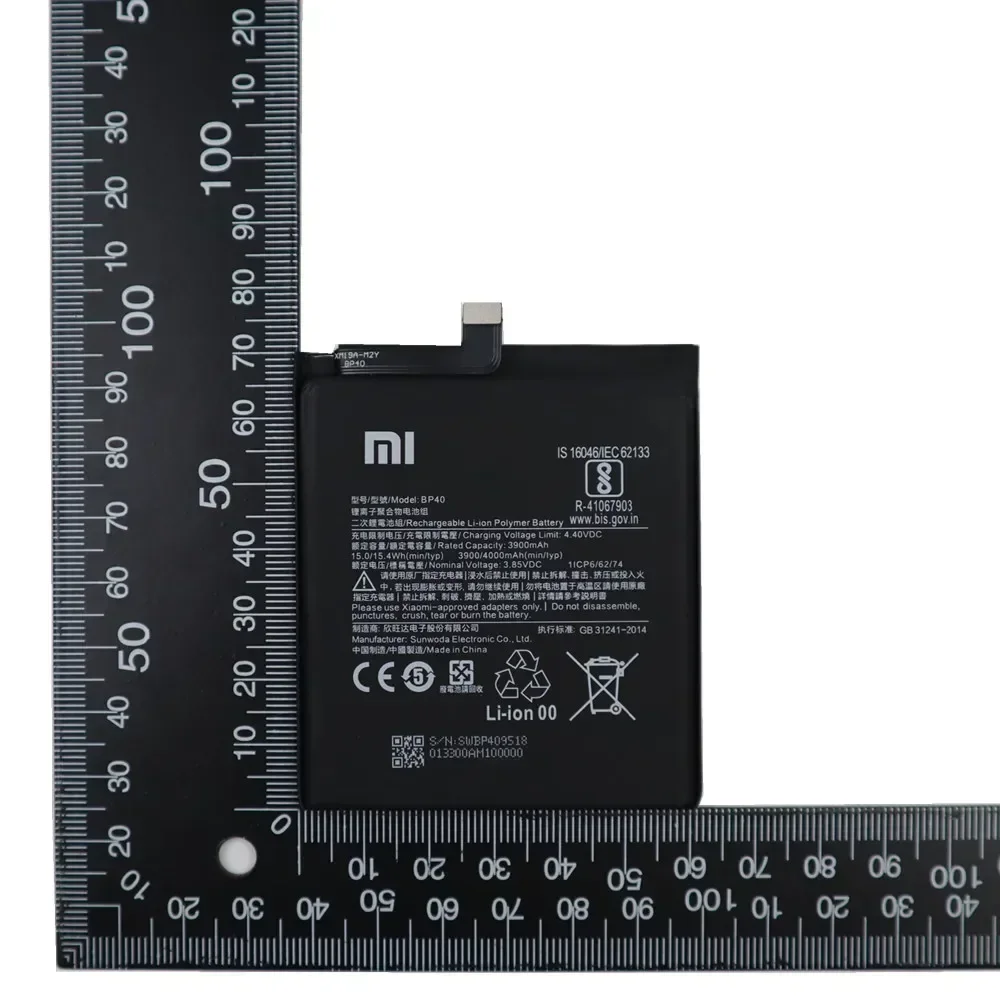 2024 года Xiao mi оригинальный аккумулятор BP40 для Xiaomi Redmi K20 Pro Mi 9T Mi9T телефона 4000 мАч