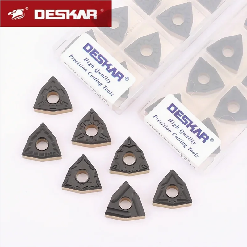 

Deskar Wnmg080408 Wnmg080404 Wnmg080412 Hq Tm Cq Pr 43 см Pm Zm R-S L-S R-Vf L-Vf Lf9218 Токарный станок с ЧПУ Режущие инструменты Твердосплавные вставки