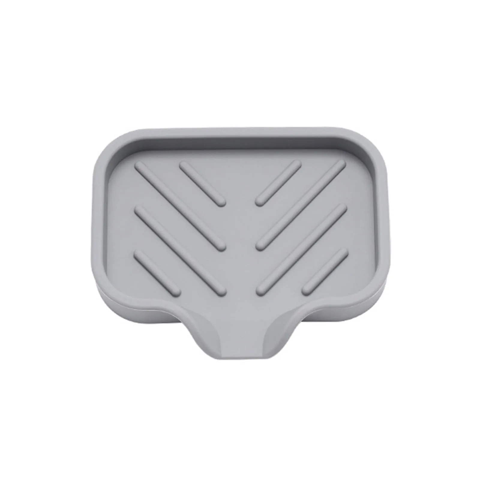 

Soap Dish for Bathroom Countertop, Premium Silicone Material, Self Draining and Anti Slip Design, Practical and Durable