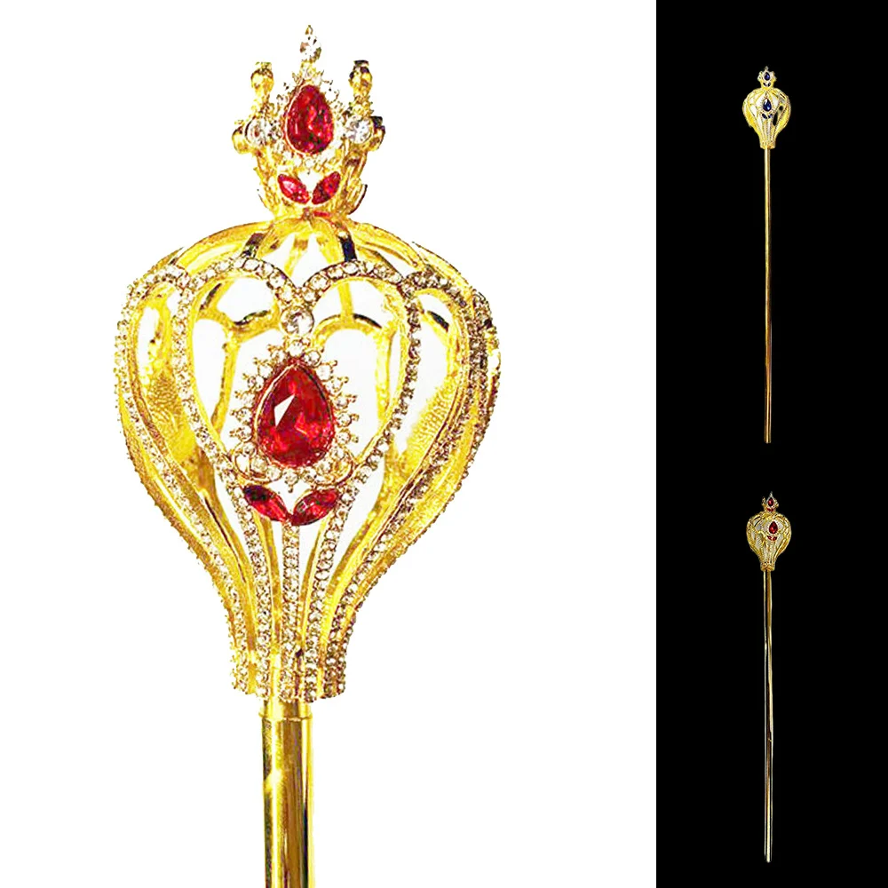 Костюм Королевы скипетра персонал золотые комиксы принцесса палочка ролевые