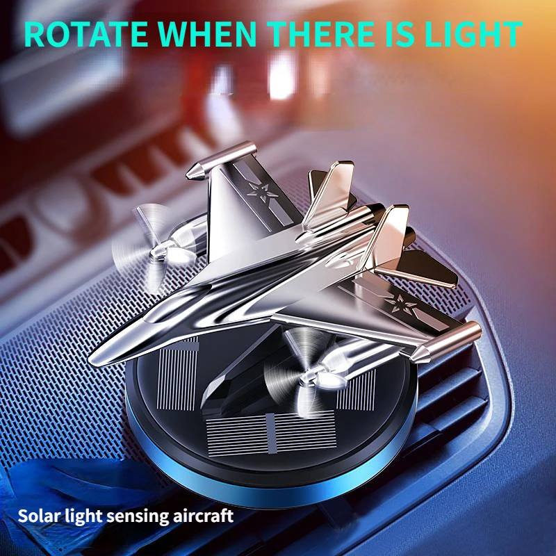 

Solar Powered Rotating Aircraft Car Mounted Perfume Car Mounted Perfume Car Mounted Fighter Accessories Car Mounted Fragrance