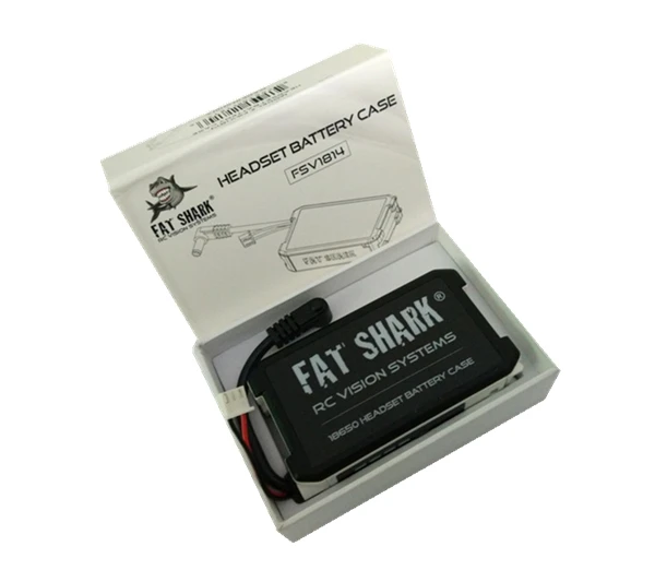 Чехол для литий-ионного аккумулятора Fatshark Dominator HDO FPV GogglesVideo, 7,4 В, 18650, без аккумулятора, для гоночного дрона (art.: 3920b7efa40ce) - 3920b7efa40ce