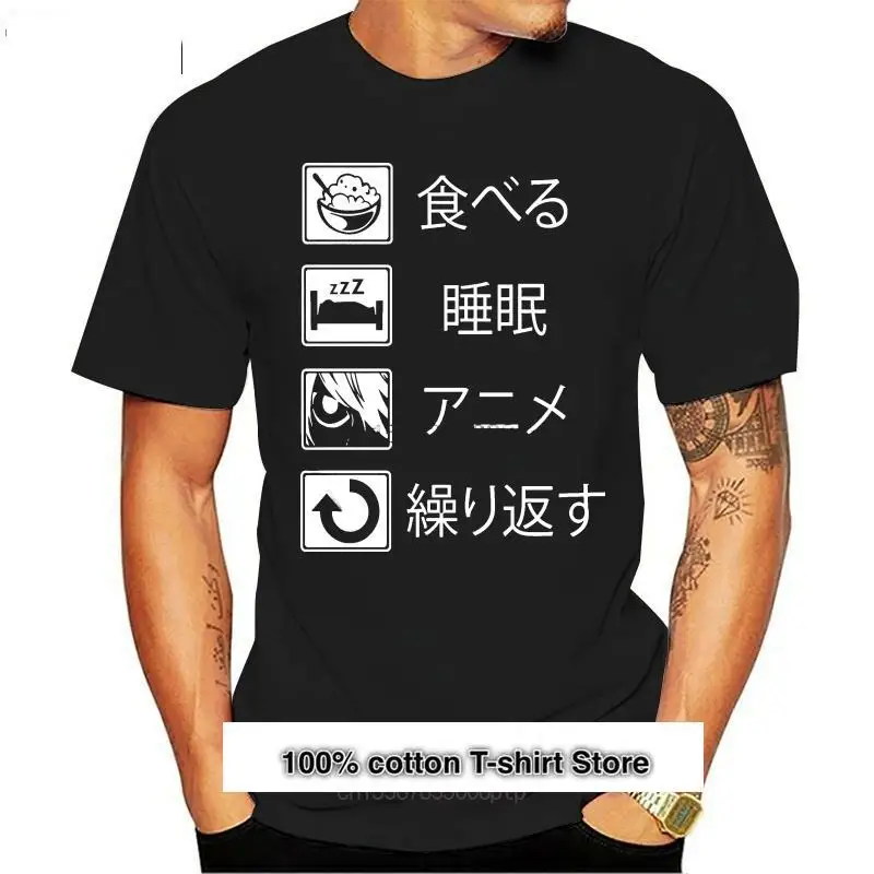 

Camisetas divertidas de Anime para hombre, ropa de Anime, a la moda
