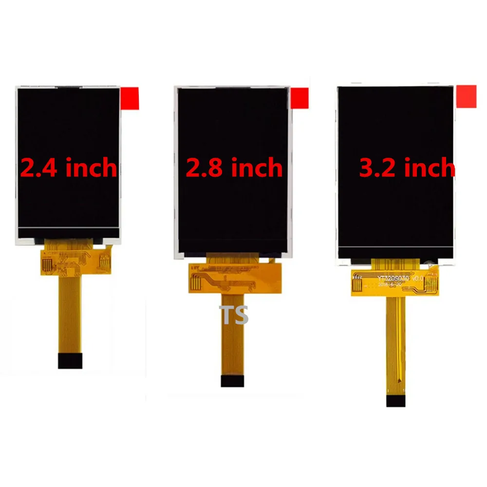 

2,4/2,8/3,2 дюймовый сенсорный экран TFT 18pin штекер типа 0,5 мм pictch Драйвер IC ILI9341
