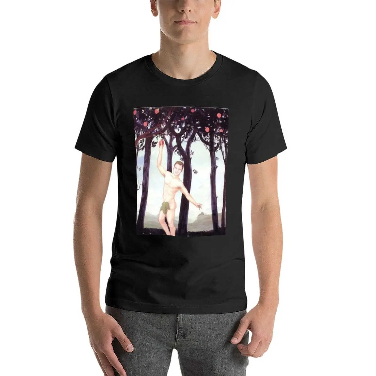 Классическая мужская футболка с изображением Винса воуна быстросохнущая