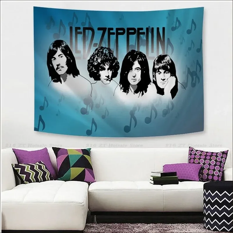 Гобелен рок-группы B-beatles художественный принт индийский Будда настенное