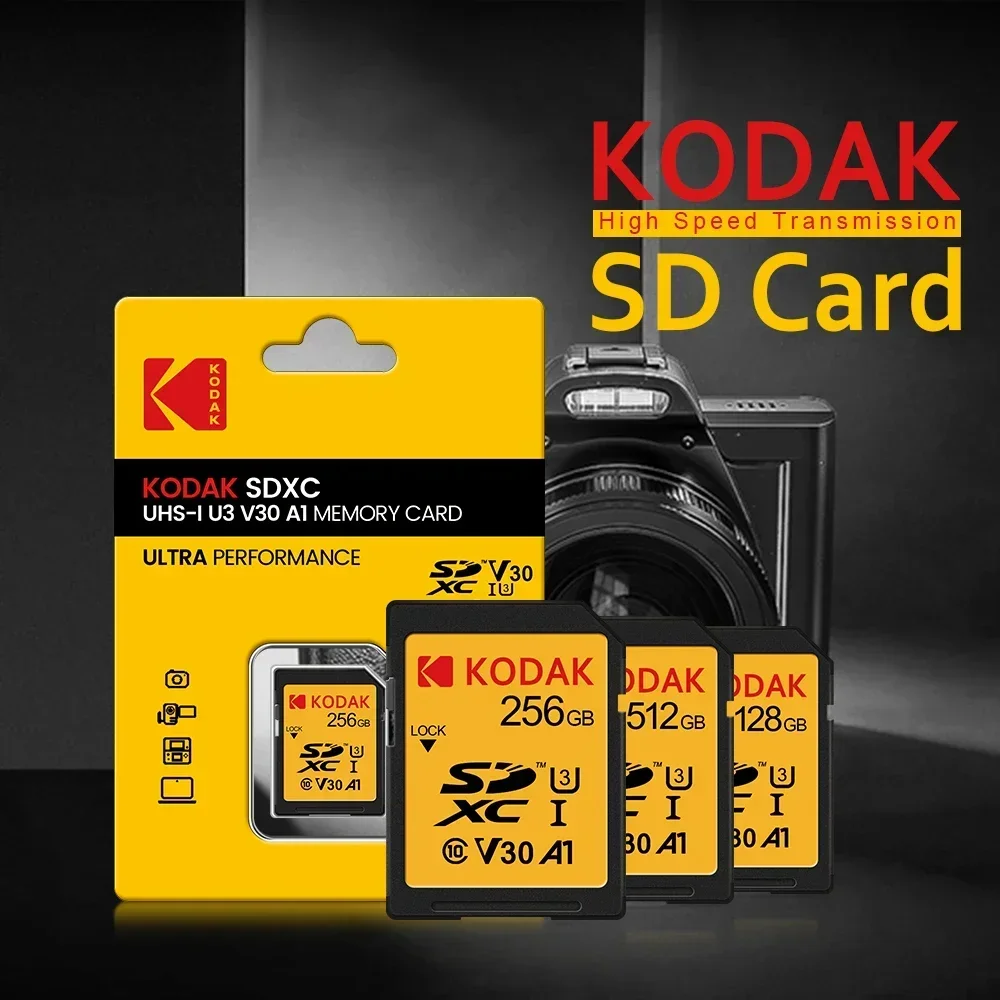 SD-карта KODAK 64 Гб 128 ГБ