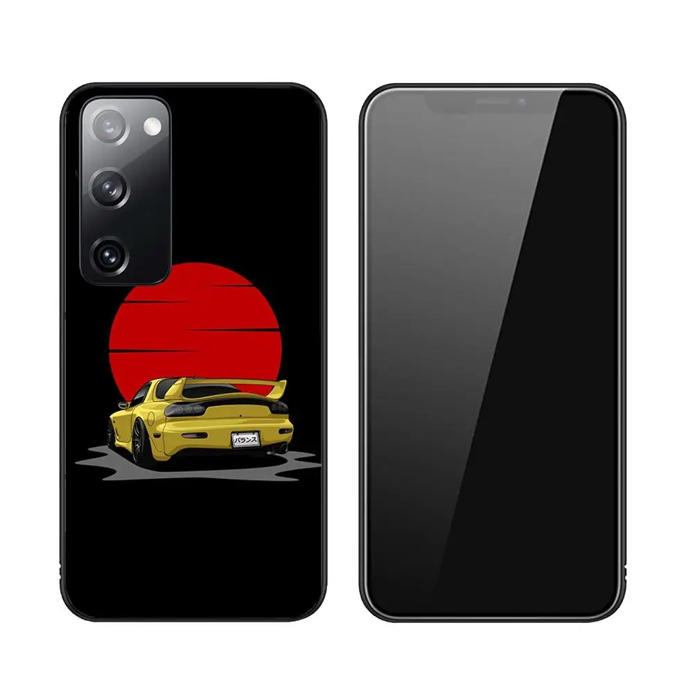 Japan JDM Nissan Sports Car Soft Phone Case Fashion For Samsung Galaxy S23 S21 S10 S30 S20 S22 S8 S9 S30 Pro Plus Ultra Fe Cover
