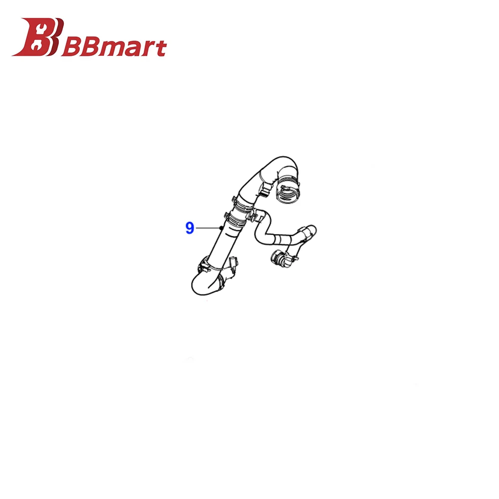 

T2H34498 BBmart Auto Parts 1 pcs Radiator Coolant Hose For Jaguar XE-Type 2018-2020 XF 2018-2023 Car Accessories