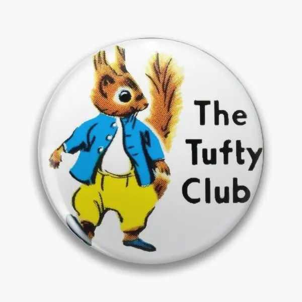 Мягкая булавка для кнопки The Tufty Club креативные ювелирные изделия металлический