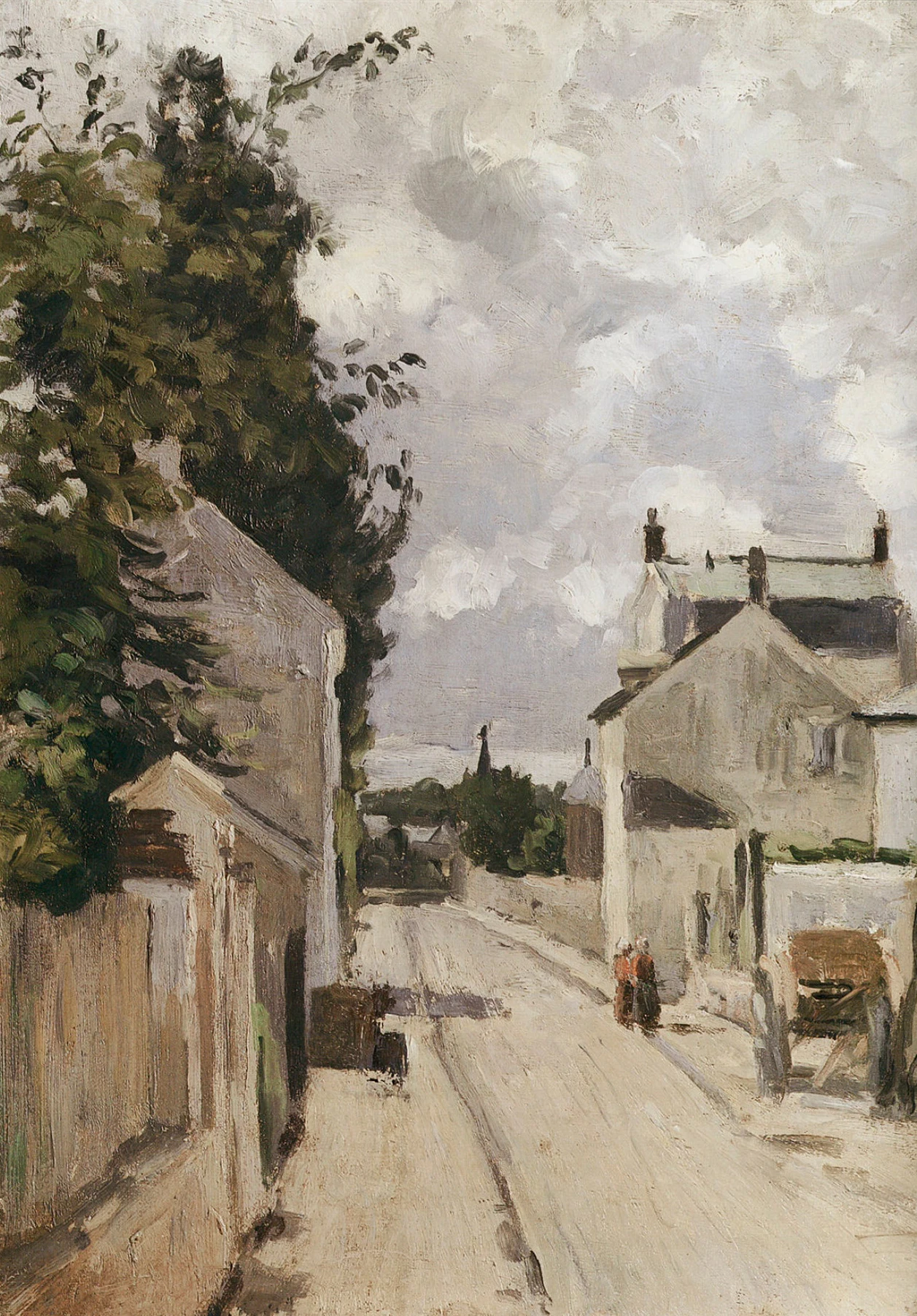 Винтажная картина маслом в скандинавском стиле, рисунок сельского ландшафта, живопись в дикой местности, неба и ветряной мельницы, декоративное изображение для дома