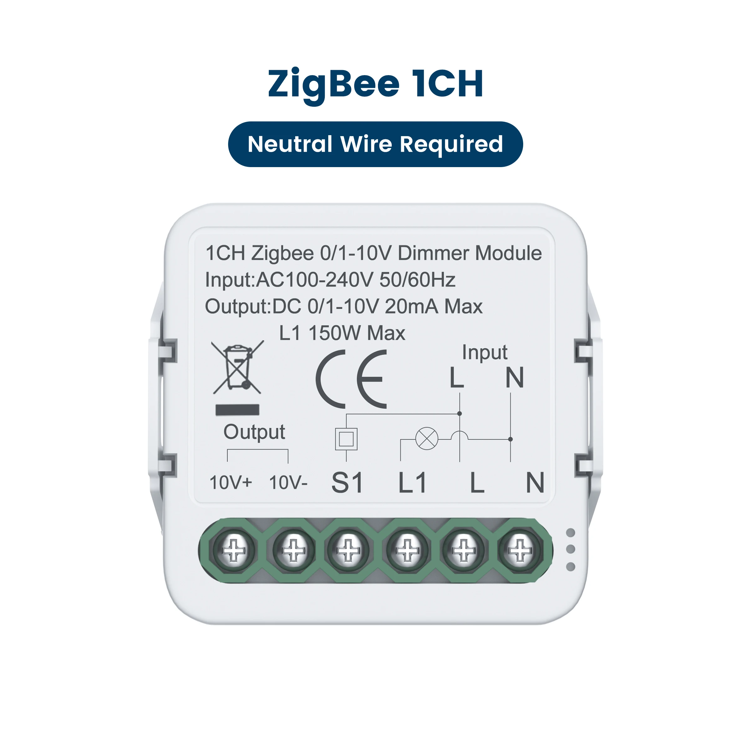 

GIRIER ZigBee Dimmer Switch Module DC0-10V