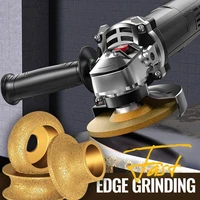 vacuum brazed diamond grinding wheel demi bullnose edge profile polishing disc for brazing angle grinder stone grinding wheel