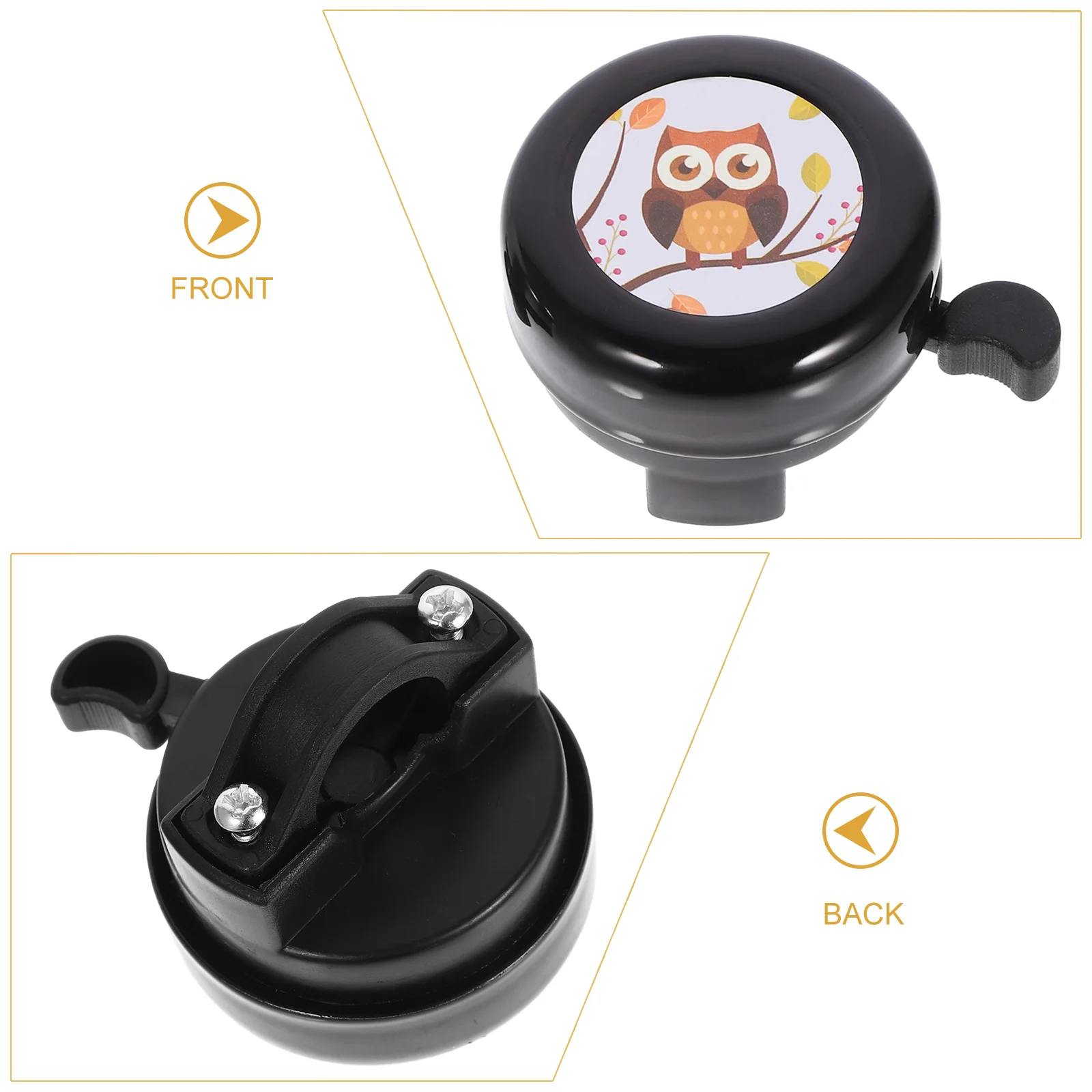 2 шт. велосипедный звонок для малышей рожок с единорогом езды на велосипеде детей