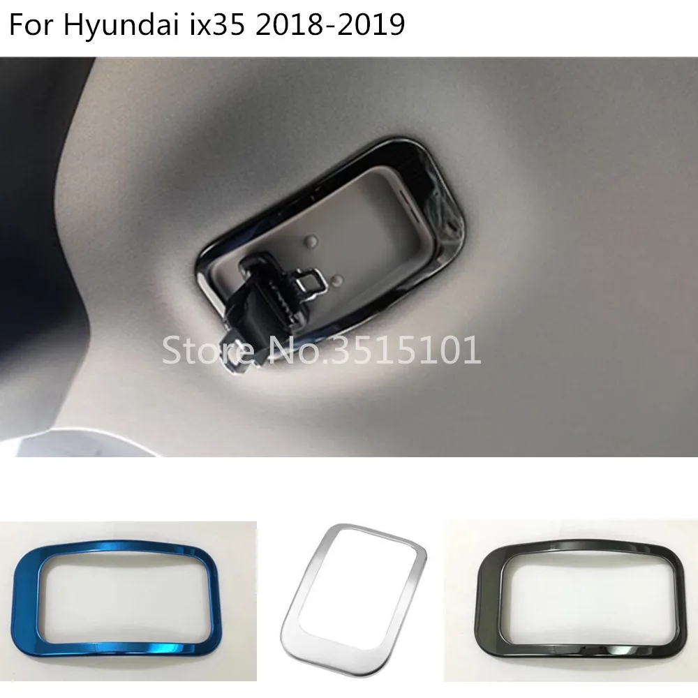 

Car Inner Rear Seat Belt Inside Back Frame Cover Protection Decoration Safety Stick Trim 1pcs For Hyundai IX35 2018 2019 2020