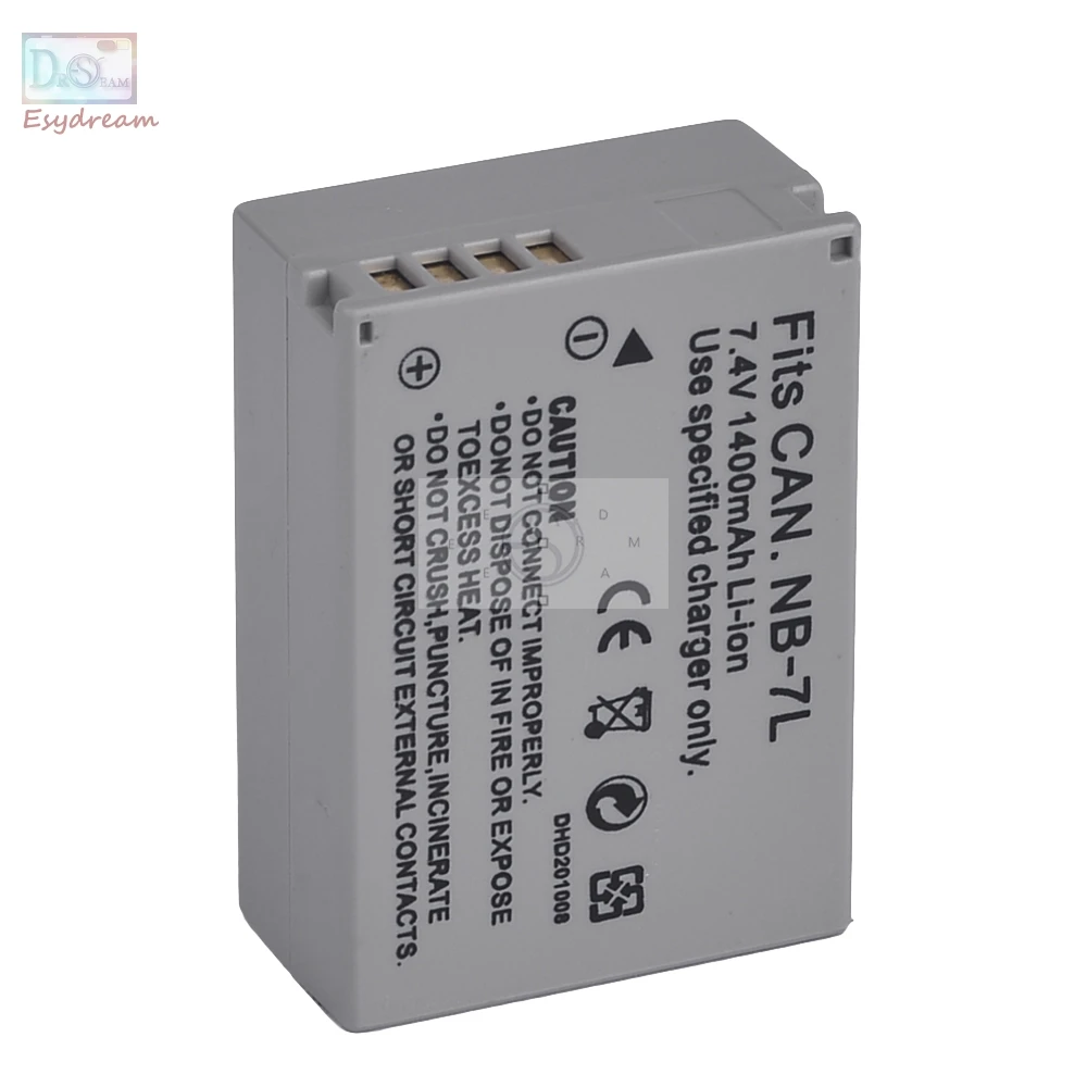 Аккумулятор для камеры NB7L NB-7L 1400 мАч Canon G10 G11 G12 SX30 IS PM058