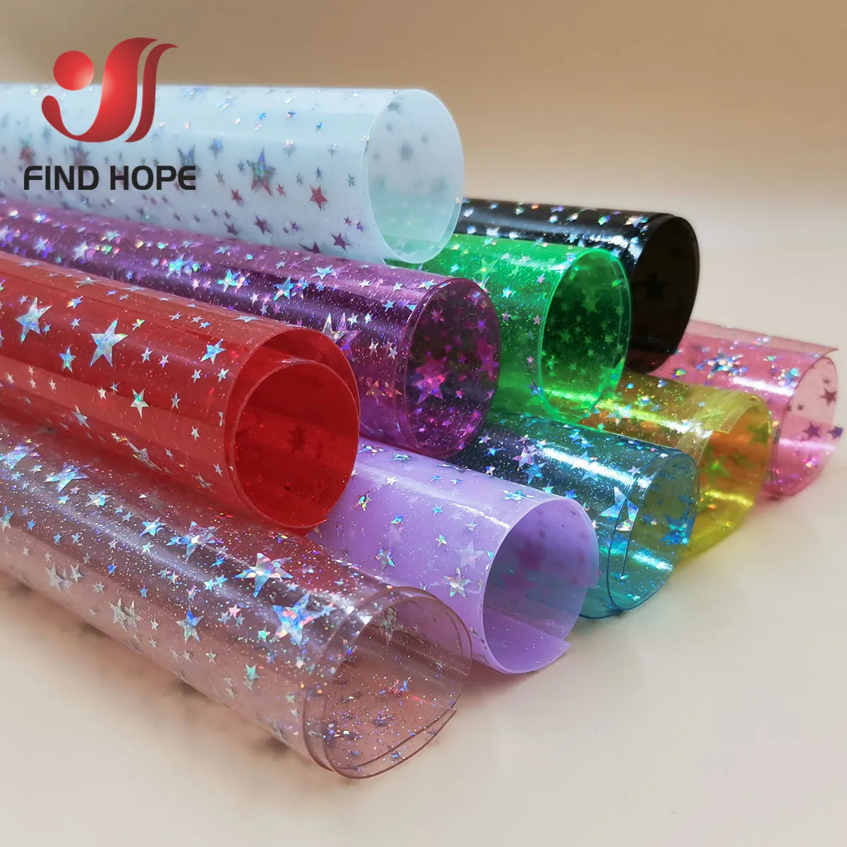 Листы Ткани А4 Прозрачные Виниловые Звезды Из ПВХ Лазерная Перфорированная