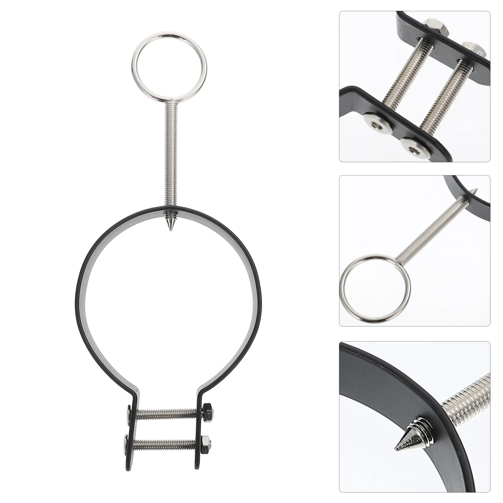 

1 шт. креативный держатель для ветчины, полезная подставка для ветчины, стеллаж для хранения для дома (черный)