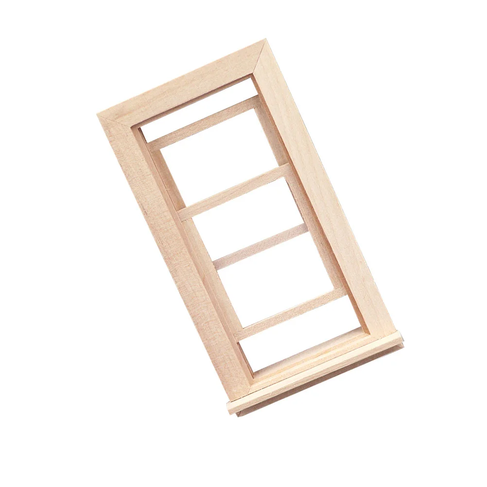 

Model Dolly House Photography Prop Windows Simulation Frame Playhouse Blank Small Craft