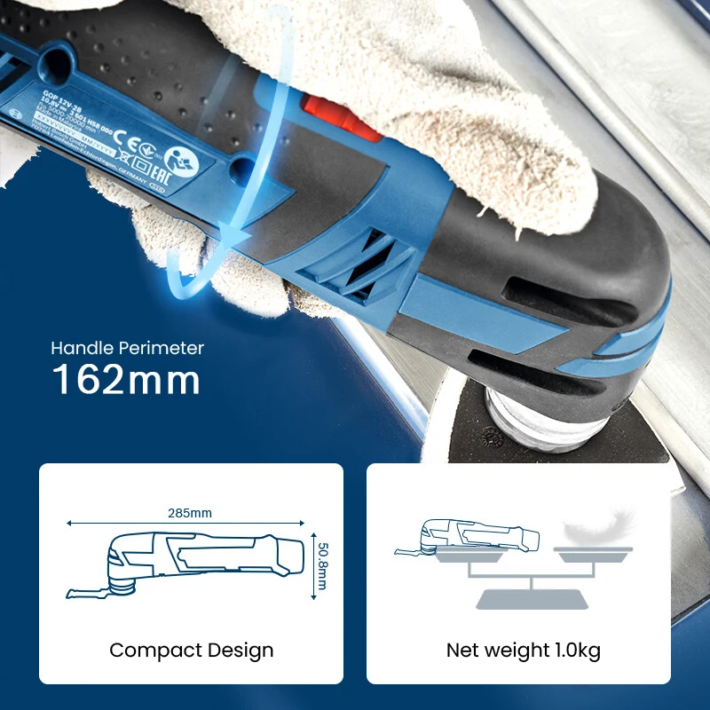 Шлифовальный станок Bosch GOP беспроводной Осциллирующий мультрез 12V-28 устройство