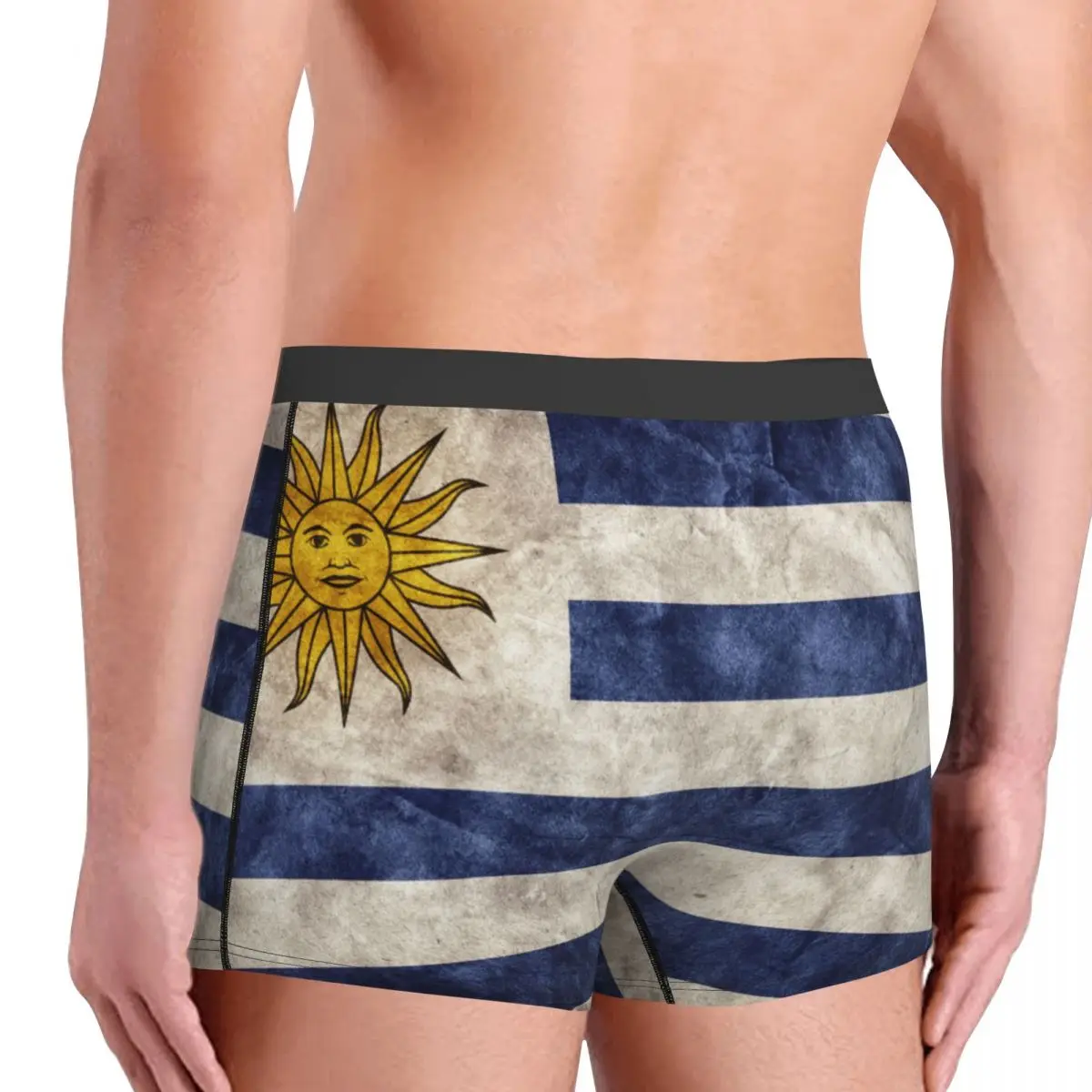 2022 полиэстер флаг страны уругва винтажные мужские брифы трусы нижнее белье для