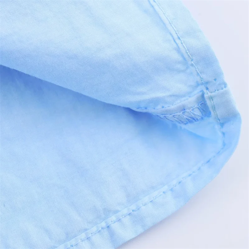 Летнее мини-платье в стиле рубашки новинка 2025 года модное повседневное