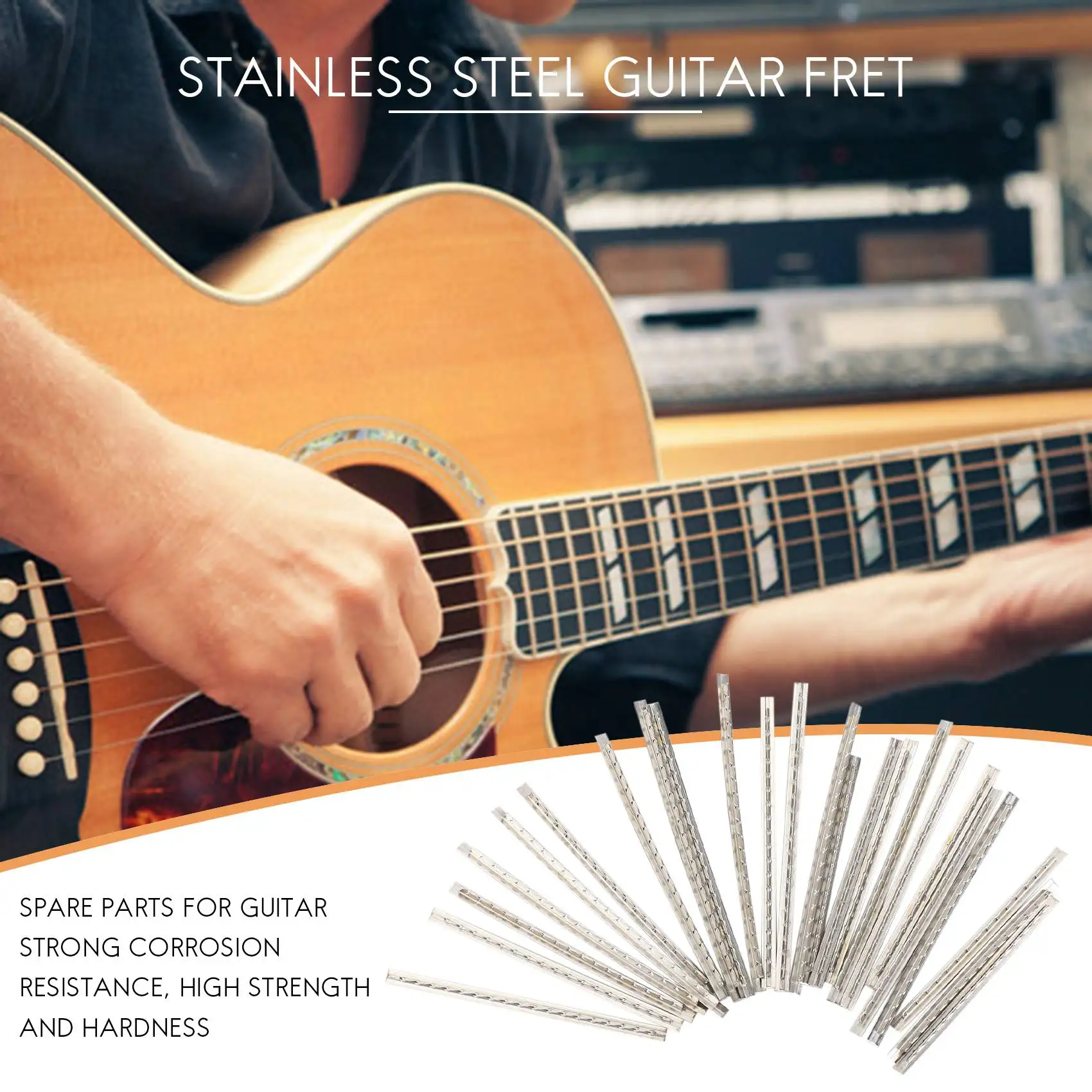 Никель-Серебряный лад провод электрическая гитара Fretwire Джамбо ширина 2 90 мм