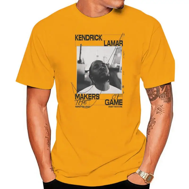 

2022 Men Print Kendrick Lamar T-Shirt Short Sleeve O-Neck Summer American Rapper Music Theme Casual T Shirt Swag Top Tees S-Xxxl