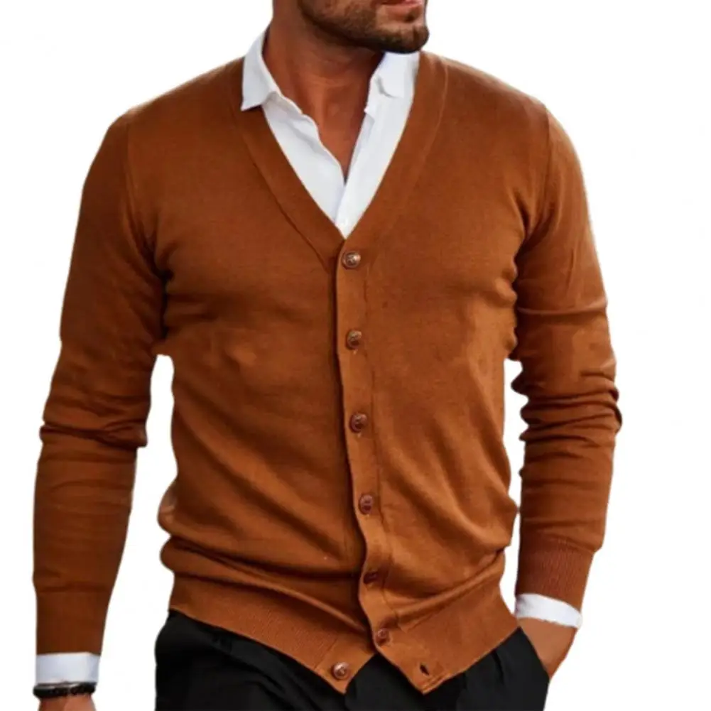 

Autumn Knitted Sweater Coat Single-breasted Sleeve Winter Outerwear Cardigan Long Slim Coat Sweater Warm Color Solid Sweater Fit