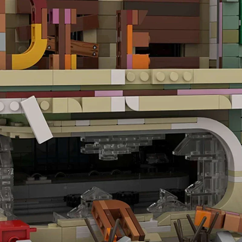Модель модели Apocalypse Moc строительные блоки центр обеденная технология модульные