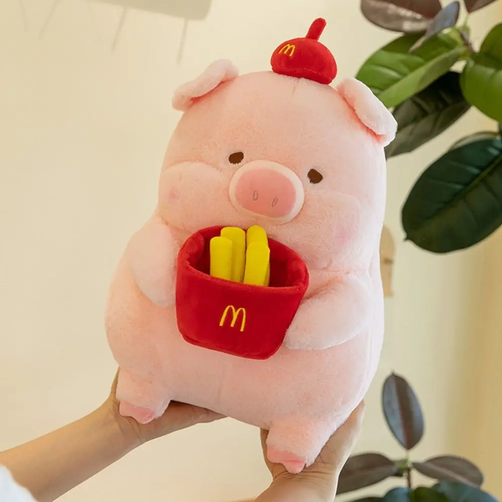 Мягкие игрушки фри свинка плюшевая кукла забавная 36 см Lulu игрушка милая