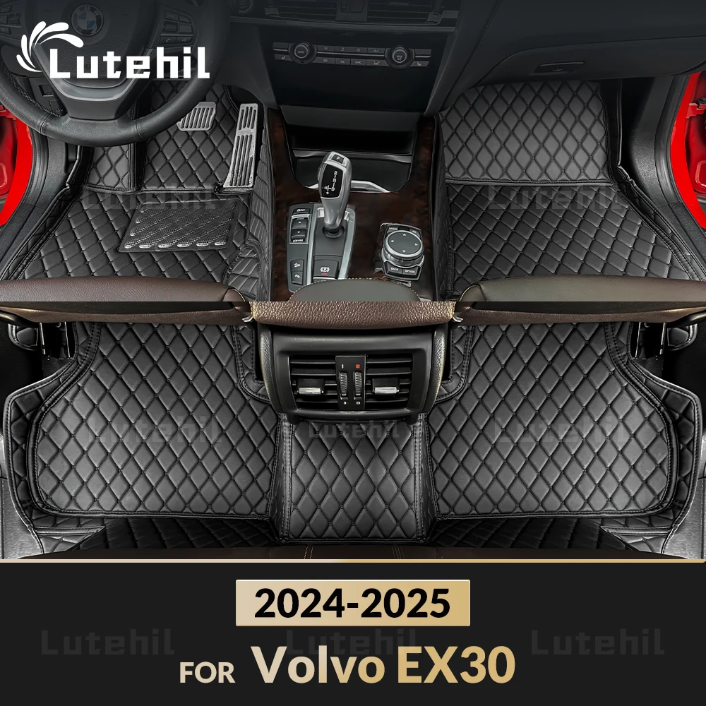 Для Volvo EX30 2024 2025 автомобильные коврики на заказ подушечки для ног ковер чехол