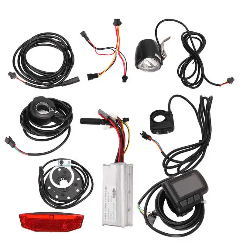 

Electric Bike Motor Controller Kit 25A Electric Bike Retrofit Controller Circuits Protection for Riding
