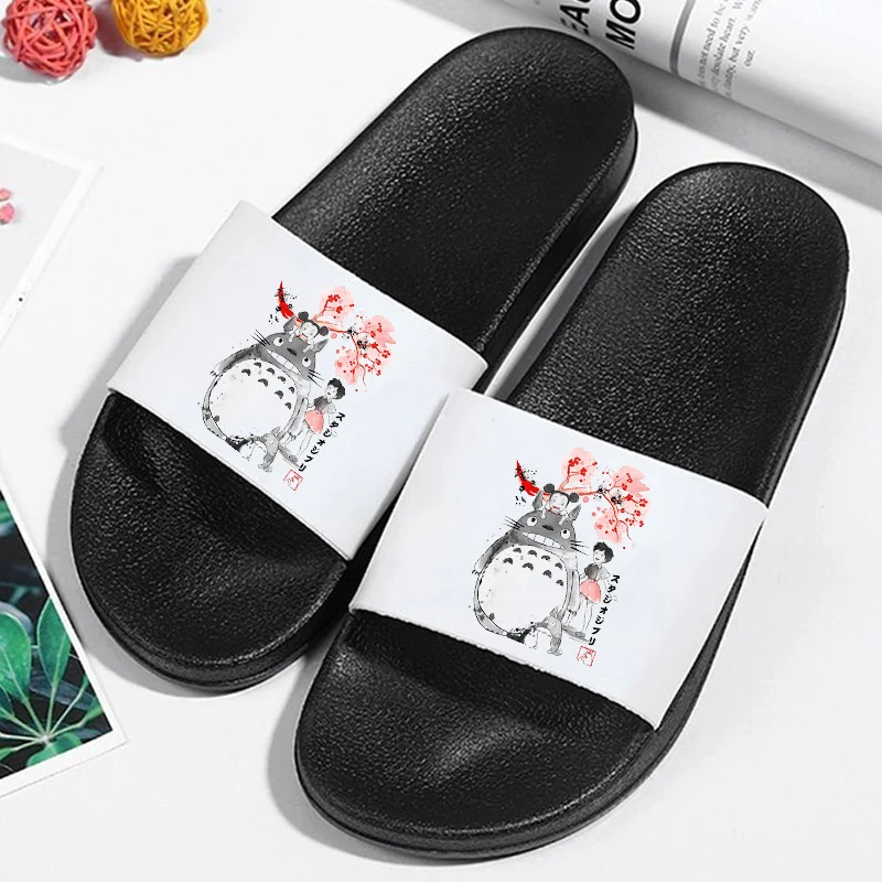 Шлепанцы женские летние с рисунком сланцы пляжные сандалии модная обувь - купить