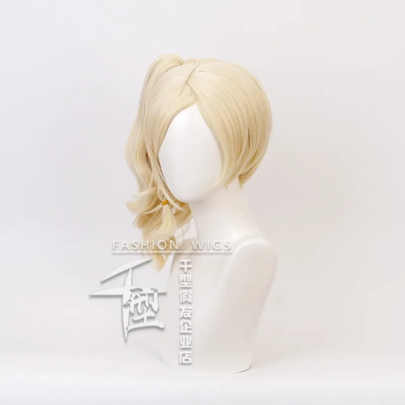 Аниме LoveLive! Парик для косплея мияшита ИИ хаки многослойный с короткими вьющимися