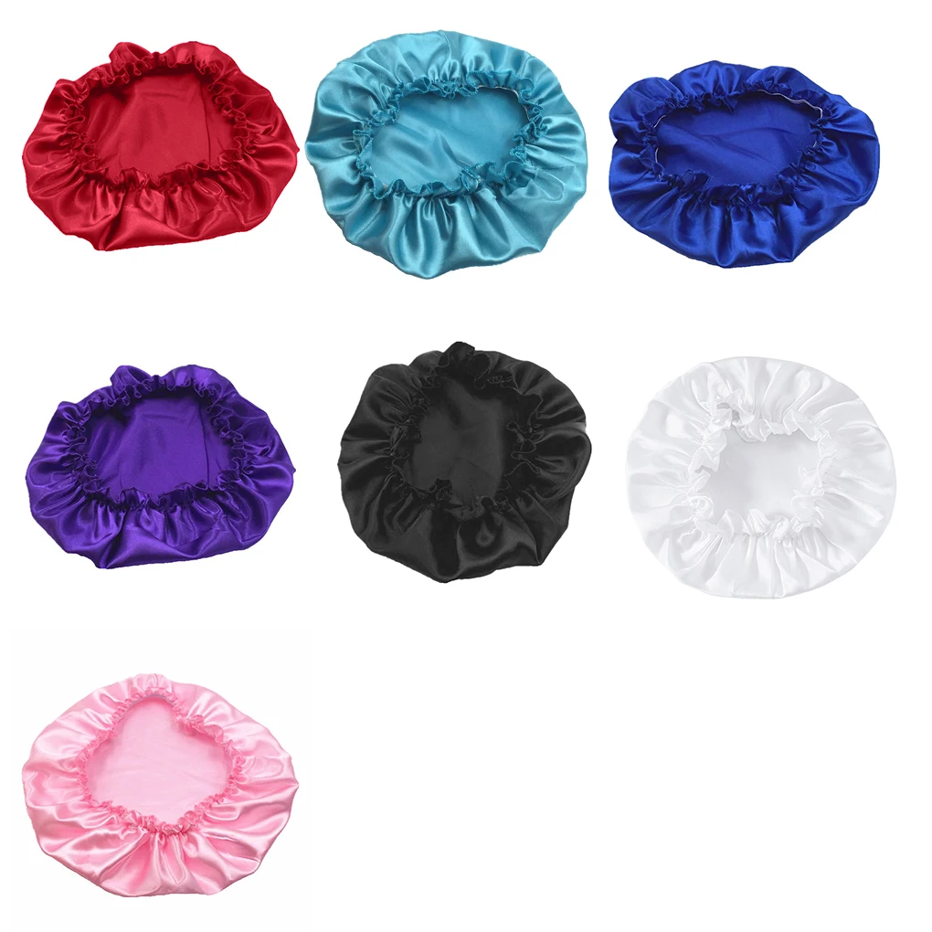 

Hair Bonnet Women s Nightcap Chemotherapy Cap Softness Headwear Turbans Head Cover Hair Wraps for Women Sleeping